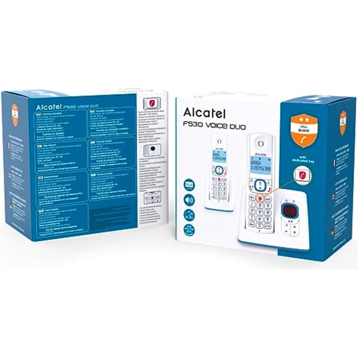 Alcatel F530 Voice Duo Candy-Bar – Bild 3