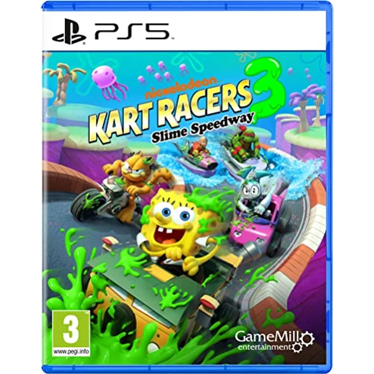 GAMEMILL Entertainment Nickelodeon Kart Racers 3: Slime Speedway Standard Anglais Playstation 5 – Bild 1