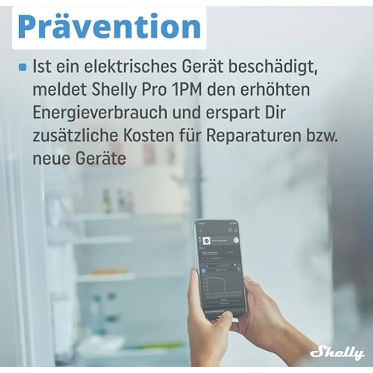 Shelly1 PRO PM Home Relais WLAN & LAN Schaltaktor Max. 16A BT Messfunktion, Black – Bild 4