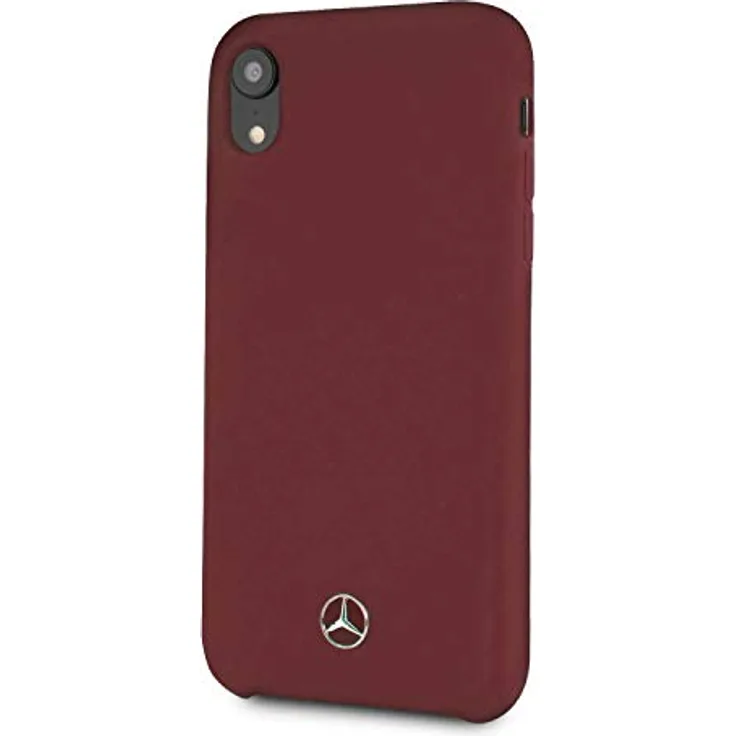 Mercedes-Benz Hard Cover Silicone (iPhone XR), Smartphone HÃ¼lle, Rot