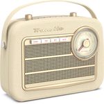 TechniSat Transita 130 beige (DAB+, UKW, Bluetooth), Radio, Beige, Gold