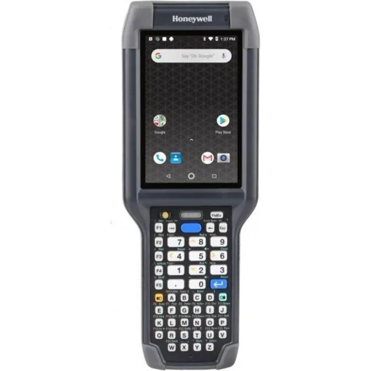Honeywell CK65, Robuster Barcode-Scanner für kalte Lager, 2D-Barcodes, schwarz, 4-Zoll Touchscreen, IP68, Android