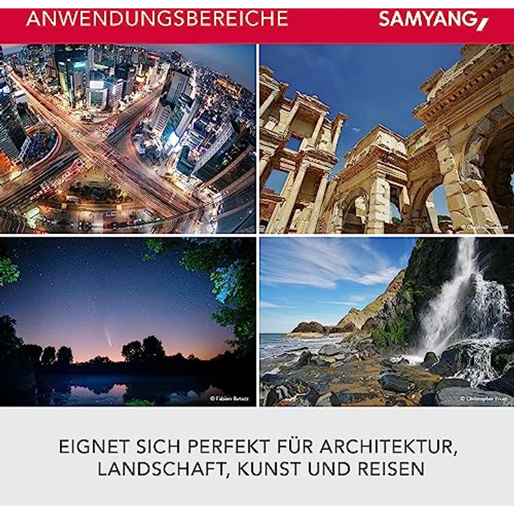 Samyang 12mm F2.0 Objektiv für Anschluss Sony E - schwarz – Bild 3
