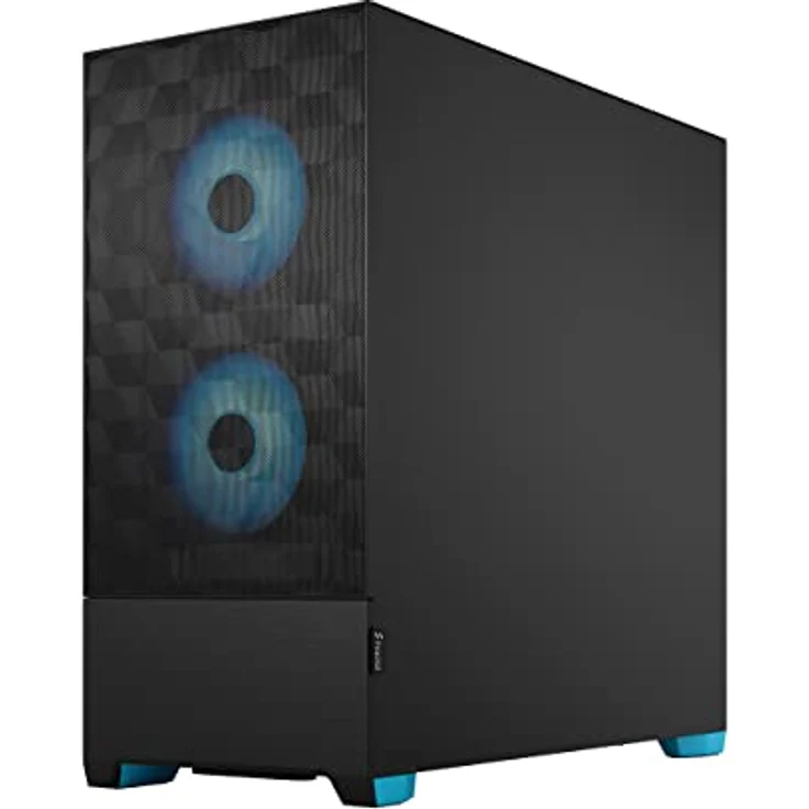 Fractal Design Pop Air RGB - Cyan Core TG Clear Tint (Midi-Tower-Gehäuse mit Seitenfenster aus Gl... – Bild 5