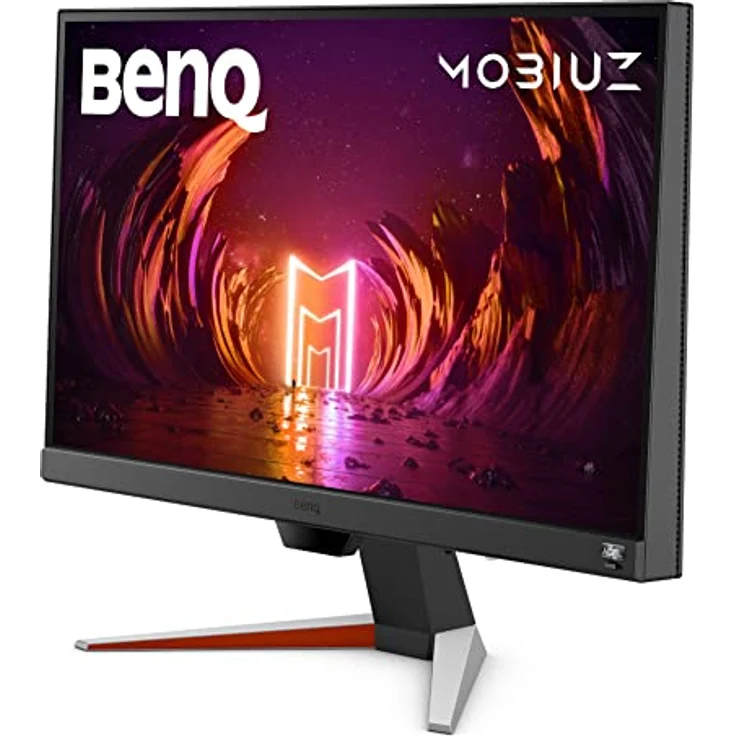 BenQ MOBIUZ EX240N Gaming Monitor (23,8 Zoll, 165hz, 1ms, HDMI und DP kompatibel mit 120 Hz für PS5, Xbox Series X und Series S) - HDRi-Technologie, Light Tuner, Black eQualizer - schwarz – Bild 2