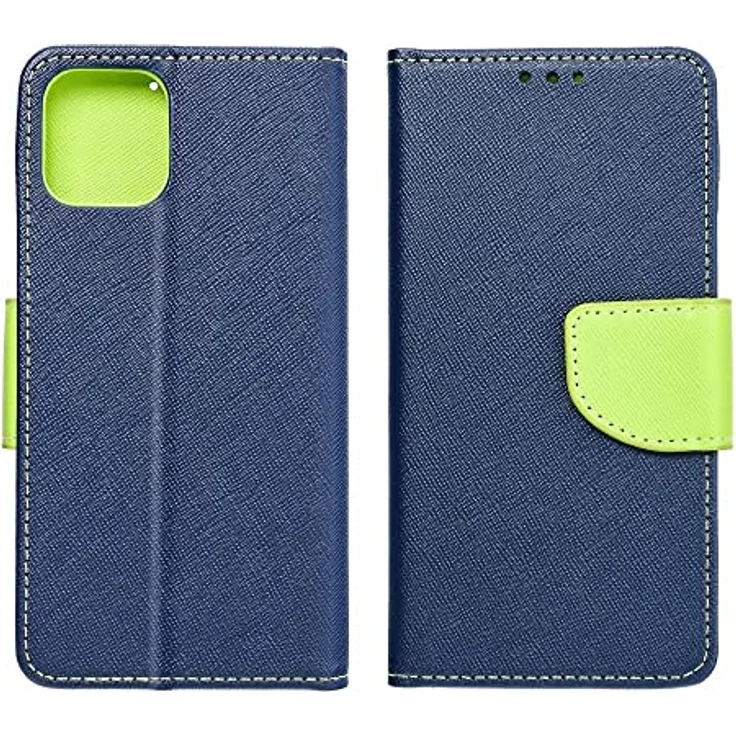 COFI 1453 Fancy Hülle kompatibel mit Samsung Galaxy A54 5G Handy Hülle Brieftasche mit Standfunktion, Kartenfach Blau-Grün – Bild 4