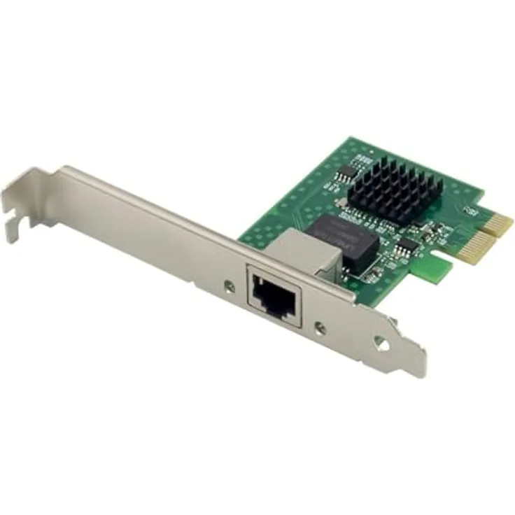 LevelOne Netzwerkadapter GNC-0113 PCI Ethernet 1x RJ45 Grün (Mini PCI Express) - High-Speed 2.5-Gigabit Netzwerkkarte mit Wake-On-LAN