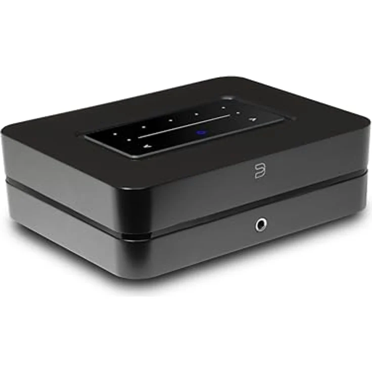 Bluesound Powernode 2025, kabelloser Mehrraum-Musik-Streaming-Verstärker, 100 W x 2 Stereo/80 W x 3 LCR, Hi-Res Audio, HDMI eARC, Schwarz – Bild 2