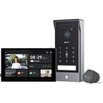EZVIZ HP7 Pro 4K Türsprechanlage mit 8" Touchscreen, Türöffner, Handflächen-/Gesichtserkennung, APP/Card/Passwort Unlock, Farbnachtsicht, wasserdicht