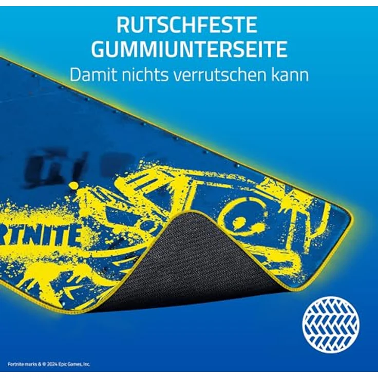 RAZER Gaming Mauspad Goliathus Extended Chroma - Fortnite Edition, mehrfarbiges Mauspad mit RGB-LED-Beleuchtung – Bild 9