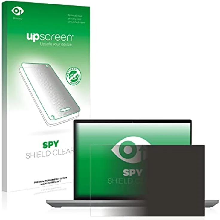 upscreen Blickschutzfolie für Lenovo ThinkPad P14s Gen 3, Anti-Spy Schutzfolie mit Blaulichtfilter und blasenfreier Montage – Bild 1