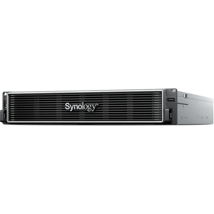 Synology RackStation RS4826xs+, NAS-Server mit Intel Xeon D-1739, 8-Kern, 16 GB RAM, 12 Hot-Swap Schächten, 2U Rack-Design, Schwarz