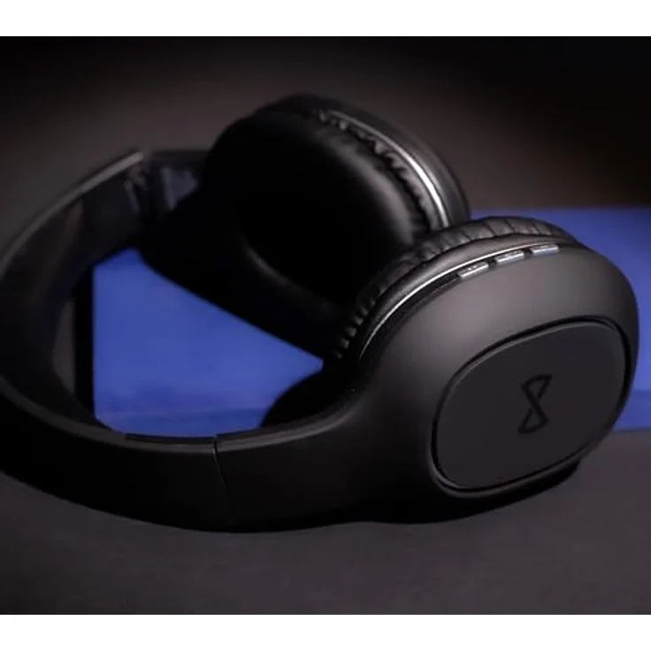 FOREVER BTH-505 Bluetooth Over-Ear Kopfhörer in Schwarz, Faltbare Headphones mit Super Bass, Lange Akkulaufzeit von bis zu 8 Stunden – Bild 5