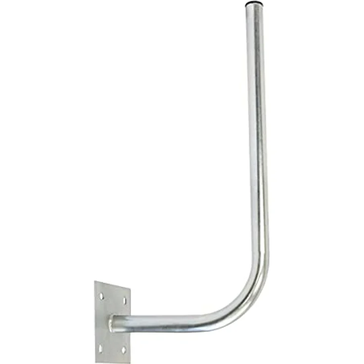 X 30cm Wandhalter 70cm Mast Stahl verzinkt SAT Antenne Wandhalterung Wand Montage Halter Wandabstand 30 cm Durchmesser: 38mm – Bild 2