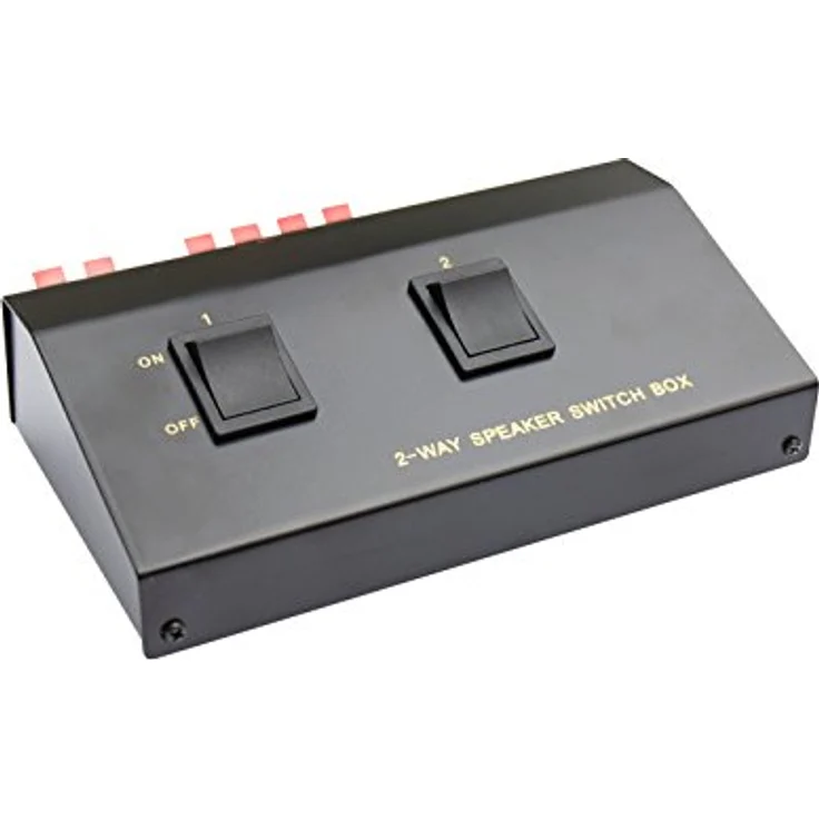 Lautsprecher Umschaltbox zum Anschluss von 2 Lautsprecherpaaren, Good Connections (5529-2) – Bild 2