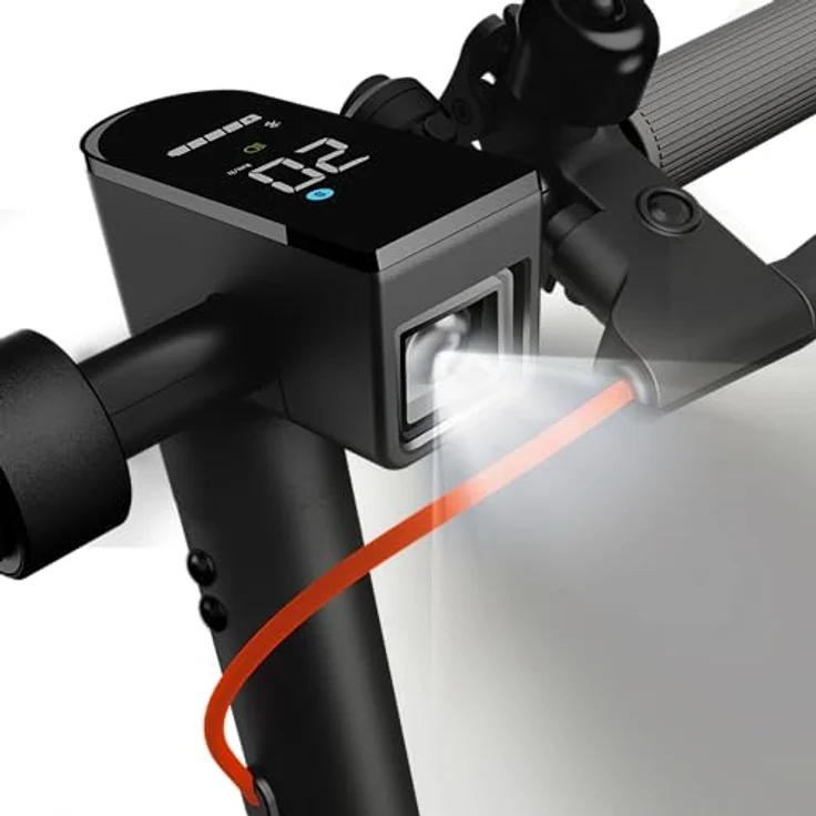 Xiaomi Electric Scooter 4 Lite 2nd Edition (DE) Faltbarer E-Scooter mit Straßenzulassung und max. 20km/h – bis zu 25km Reichweite, Duales Bremssystem, LED-Display & Blinker, App-Einstellungen. – Bild 2
