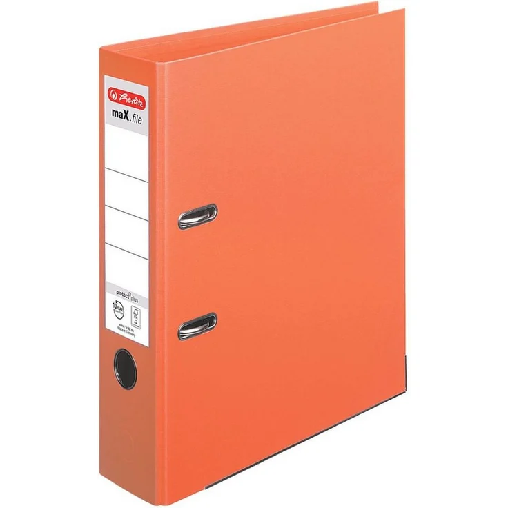 Herlitz Aktenordner maX.file »protect plus«, breit, 8 cm Rückenbreite, Polypropylen, DIN A4