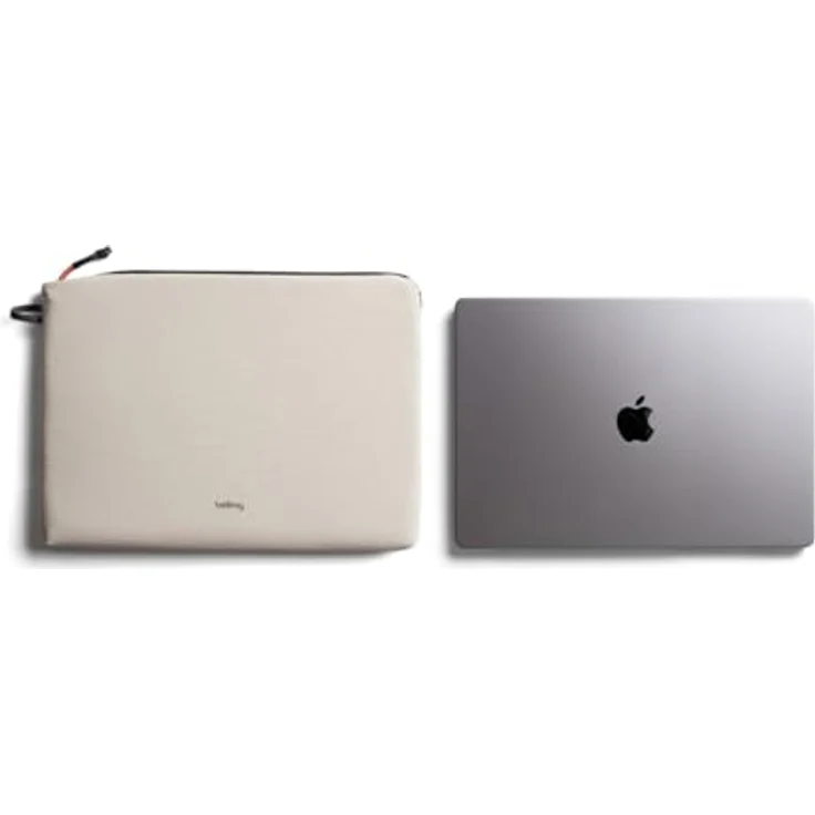 Bellroy Lite Laptop Sleeve 16", Notebooktasche aus recyceltem, wasserabweisendem Material, Weiss – Bild 7