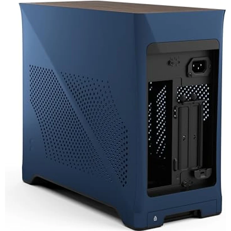 Fractal Design Era 2 Midnight Blue, PC-Gehäuse mit Aluminium und Walnussholz Design, unterstützt bis zu 3-Slot Grafikkarten – Bild 5