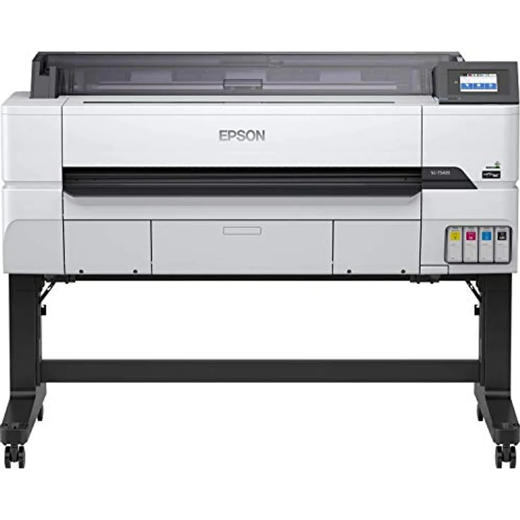 Epson SureColor SC-T5405 Tinten-Großformatdrucker für CAD-GIS-POS (Drucke bis DIN A0+, Rollendrucke bis 36 Zoll (91,4 cm-A0+), WiFi, Ethernet) weiß – Bild 2