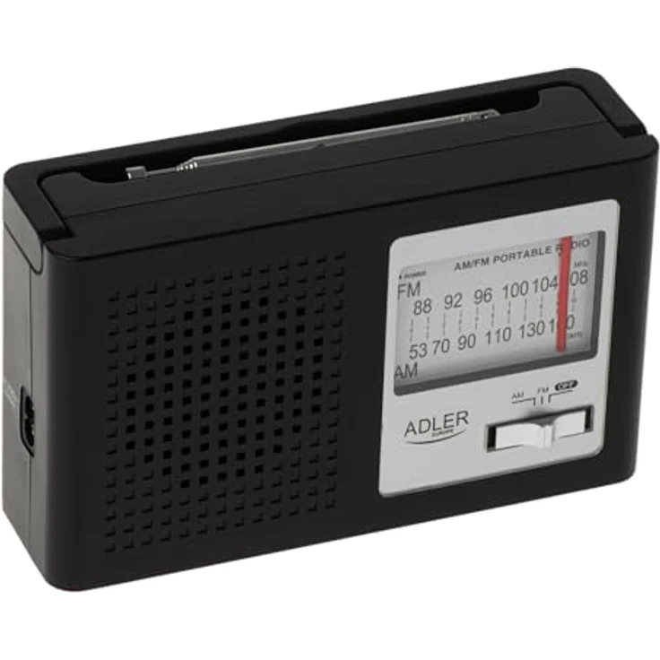 Adler AD 1909 Radio (Tragbares AM FM Radio mit Antenne) – Bild 6