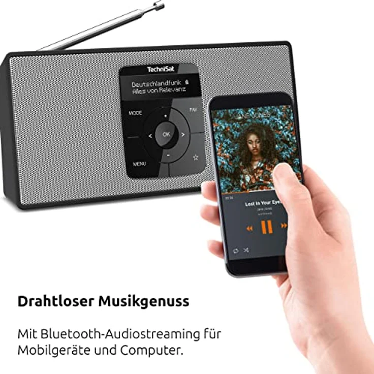 DIGITRADIO 2 S, schwarz/weiß – Bild 6