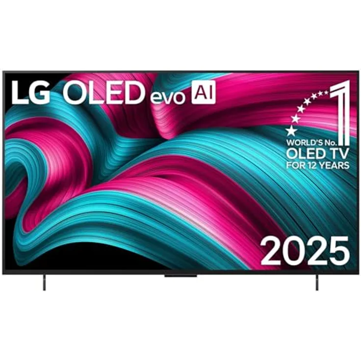 LG OLED42C5ELB, 42 Zoll 4K OLED evo AI TV mit α9 Gen8 Prozessor, webOS 25, 120Hz (VRR bis zu 144Hz), Dolby Vision und Dolby Atmos