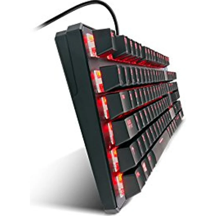 KROM Kernel USB Schwarz - Tastaturen (Standard, Verkabelt, USB, Mechanischer Switch, RGB-LED, Schwarz) – Bild 5