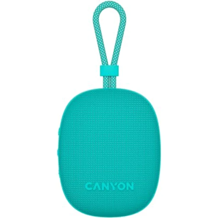 CANYON OnMove 12 Tragbarer kabelloser Lautsprecher, 5 W, IPX7 wasserdicht, Bluetooth 5.3, 12 Stunden Spielzeit, USB-C-Schnellladung, Minze – Bild 1