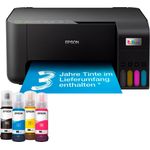 Epson EcoTank ET-2860 Multifunktionsdrucker, WLAN (Wi-Fi), Wi-Fi Direct, schwarz