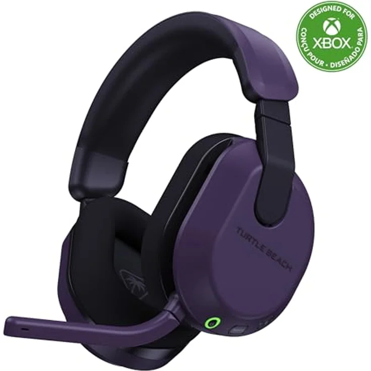 Turtle Beach Stealth 600 Gen 3, Kabelloses Gaming-Headset mit 50-mm-Treibern, Bluetooth 5.2 und K.I.-Rauschunterdrückung, Violett – Bild 2