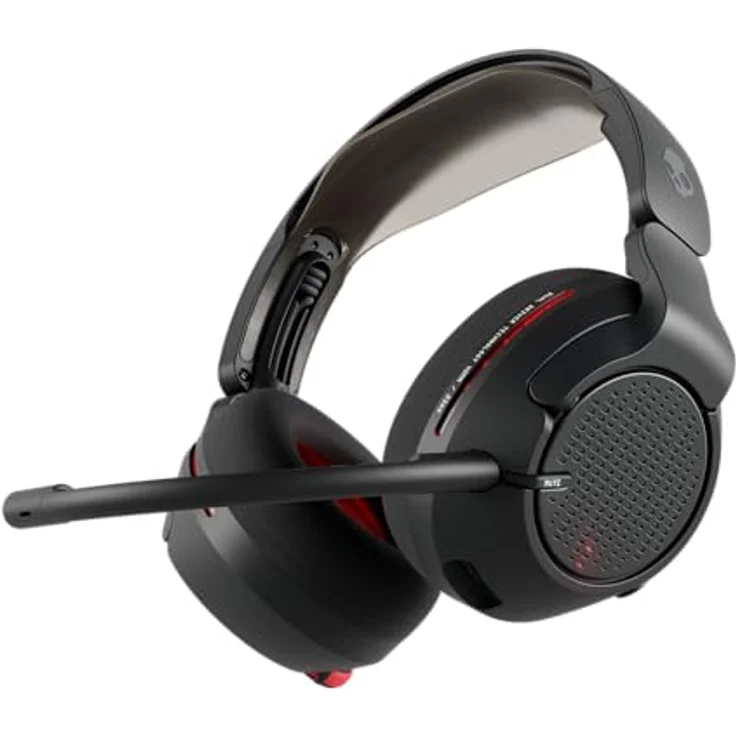 Skullcandy Crusher PLYR 720 Wireless Gaming Headset, THX Spatial Audio, Multi-Sensory Bass, Removable Mic, Multi-Plattform, Digi-Black – Bild 1