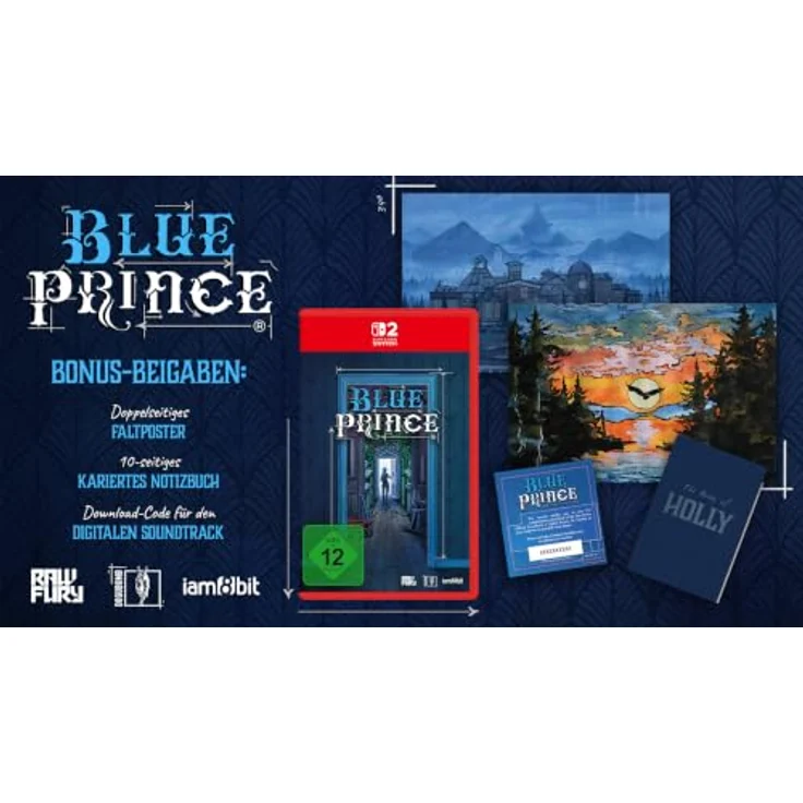 PM STUDIOS SW2 BLUE PRINCE, Nintendo Switch 2 Softwarekarte, Adventure Puzzle, offline, ab 12 Jahren – Bild 2