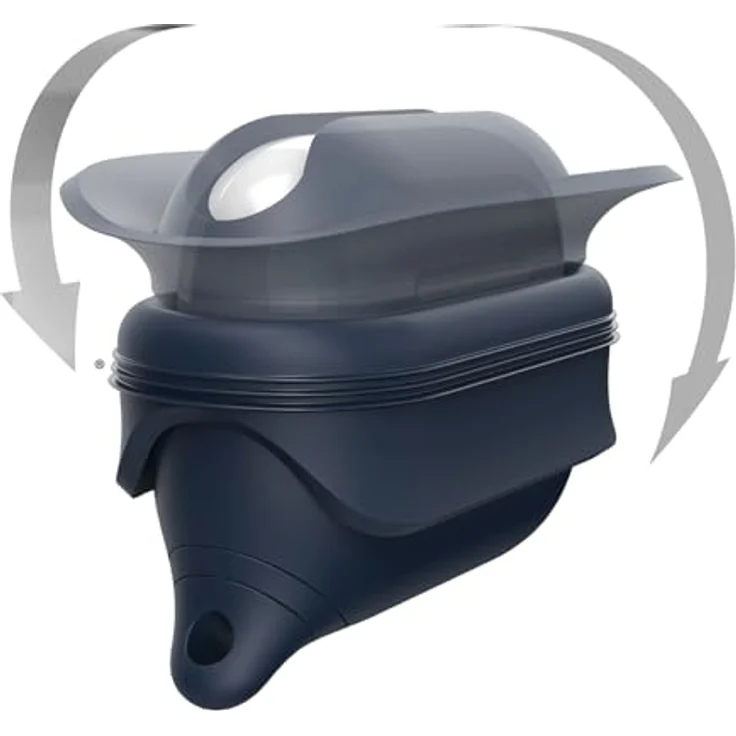 Catalyst Wasserdichtes Special Edition Case für AirPods Pro (1. und 2. Generation), IP67 Schutz, einteiliges Design, hoher Fallschutz, kabelloses Laden, Marineblau – Bild 3
