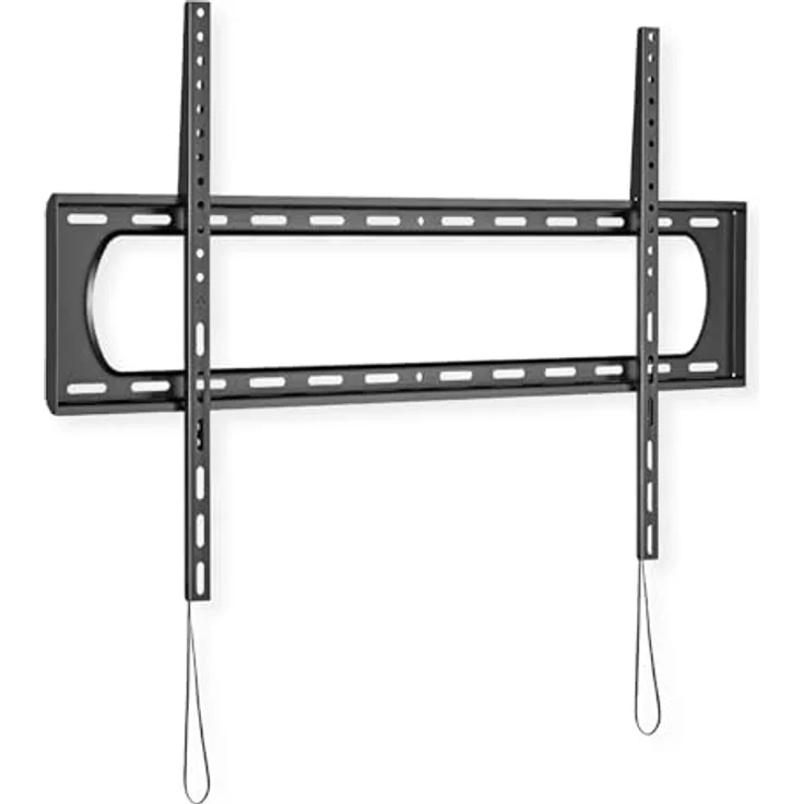 VALUE TV-Wandhalterung, 35 mm Wandabstand, fest, 304,8cm/120", 120kg, schwarz – Bild 1