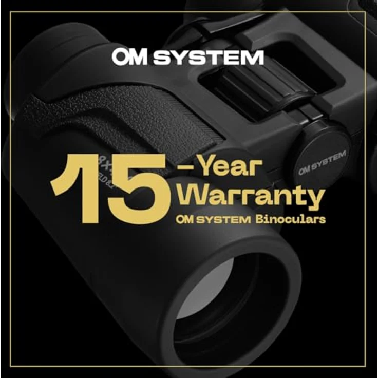 OM SYSTEM 8x21 RC II Fernglas mit Tasche, Champagner Gold, 15 Jahre Garantie - Klappbares und ultraleichtes Fernglas aus Barium Kronglas (BaK-4) – Bild 3