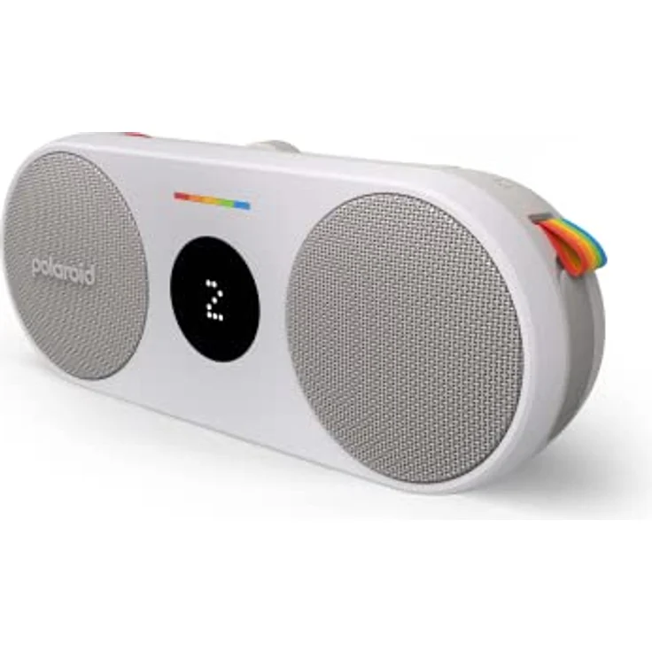Polaroid Musik-Player P2, Grau - Tragbarer Bluetooth-Lautsprecher mit dynamischem Sound – Bild 1