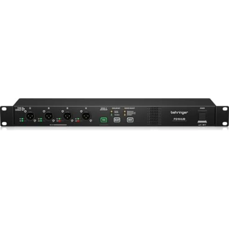Behringer P24HUB StageConnect Hub - Digital Mixer für PA-Anwendungen mit hochwertiger Verarbeitung