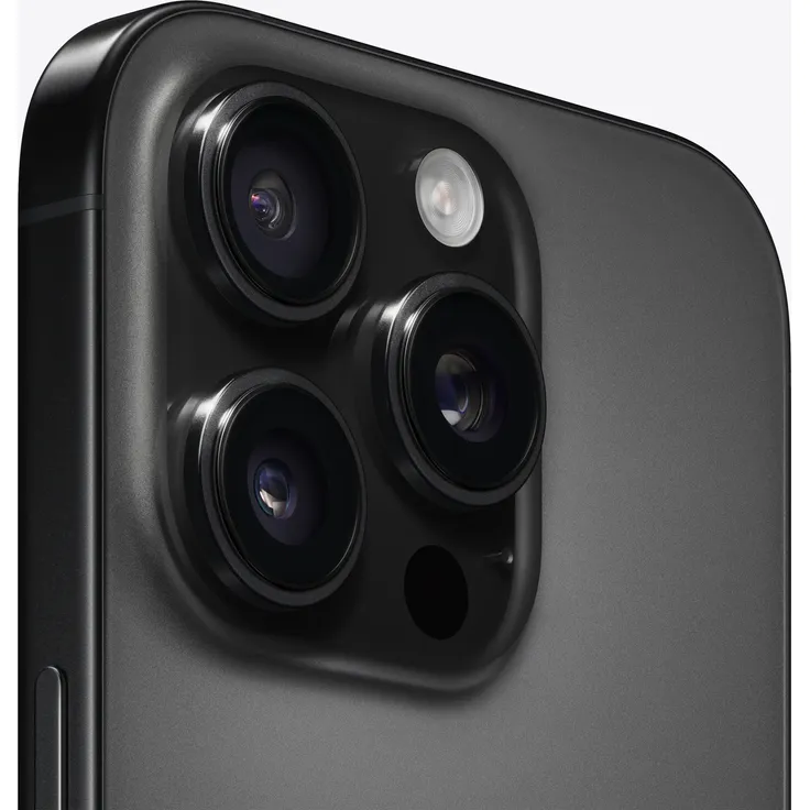 Apple iPhone 16 Pro 5G Smartphone (6,3 Zoll) OLED-Display, 128 GB interner Speicher, iOS 18, Titan Schwarz – Bild 4