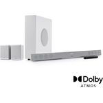 Teufel CINEBAR 11 Surround 4.1-Set Dolby Atmos Neue Generation 2025 Weiß mit Funk-Rears & Subwoofer