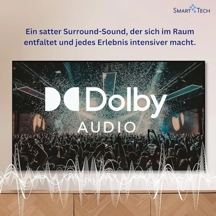 Smart Tech 32QV02V, 40 Zoll QLED Smart TV mit VIDAA, HD ready, Triple-Tuner, WLAN und Dolby Digital Plus – Bild 11