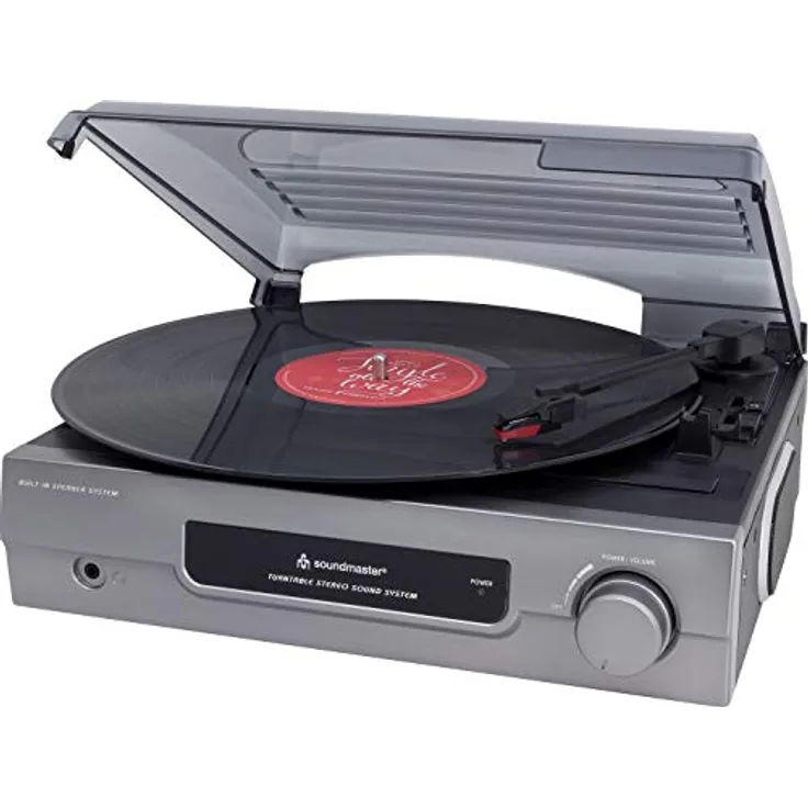 SOUNDMASTER Plattenspieler PL200 inkl. Weihnachtshits Schallplatte