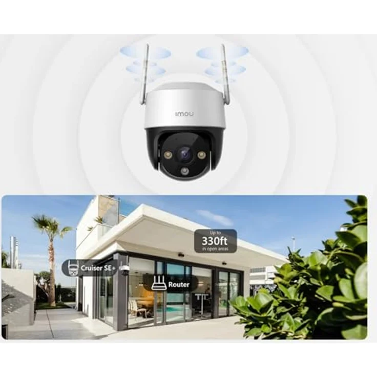 Imou 360° Outdoor Wi-Fi Camera Cruiser SE 5MP IPC-K7CP-5H1WE – Bild 3