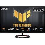 ASUS TUF Gaming VG249Q3R 23,8 Zoll Gaming Monitor (Full HD, 180Hz, Extreme Low Motion Blur, 1ms (GTG), FreeSync, Variable Overdrive, 100 Prozent sRGB)