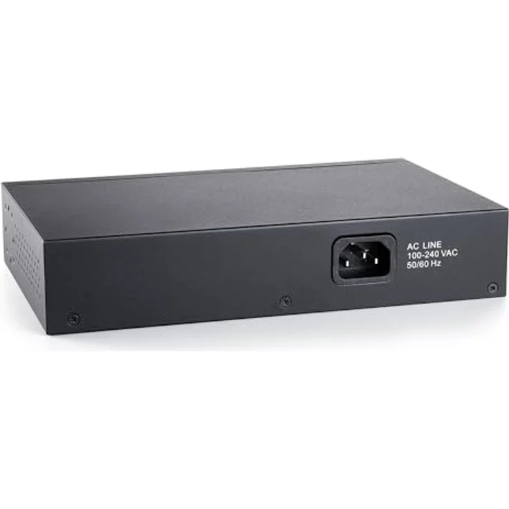 Devolo Gigabit Ethernet Switch 16 Port unmanaged LAN Switch Netzwerk Switch LAN Verteiler 1000 Mbit/s lüfterlos, leichte Installation und flüsterleiser Betrieb – Bild 2
