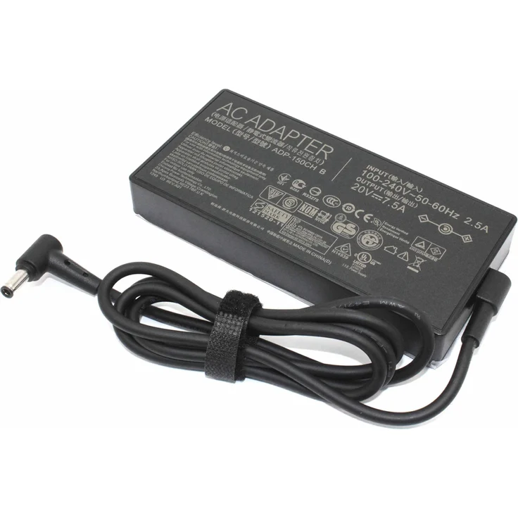 ASUS 0A001-00081500, 150 W Notebook-Netzteil für F- und G-Serie, schwarz, kompakt und weltweit einsetzbar