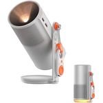 XGIMI MoGo 4 Mini Beamer mit Akku – Smart Outdoor Heimkino mit Google TV, 1080p, 450 ISO-Lumen, 2,5h Laufzeit, 2×6W Harman Kardon, inkl. 360° Ständer und magnetischem Filter