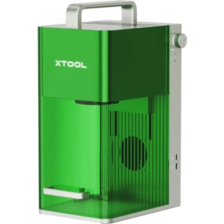 xTool S1 20W Laser Graviermaschine Basic Kit, Geschlossene Sicherheit Laser Cutter, Pin Punkt Positionierung, Autofokus, 600mm/s – Bild 4