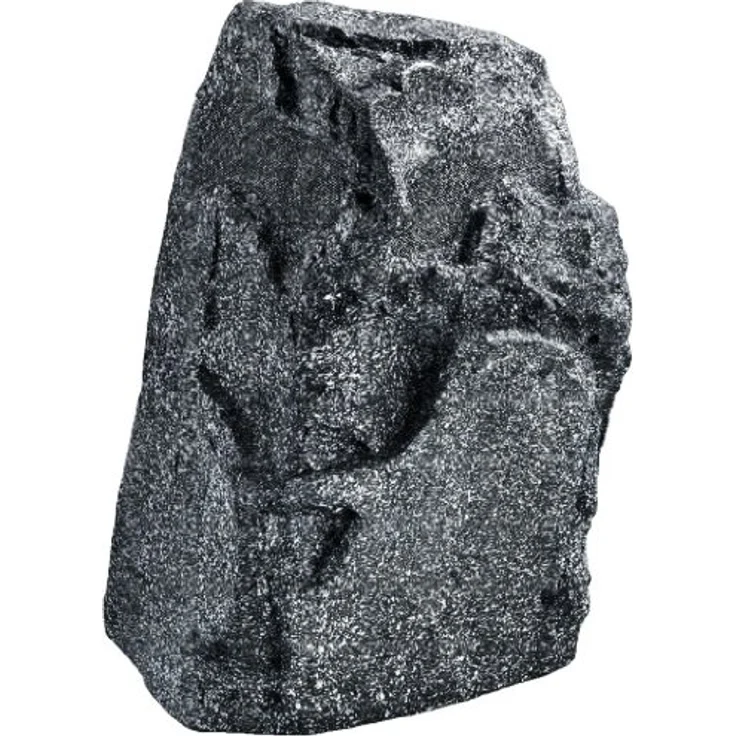 MONACOR GLS-301-GR, wetterfester ELA-Gartenlautsprecher''Rock'' in Stein-Optik, Outdoor Lautsprecher für die Musik-Wiedergabe im Außenbereich z. B. Gärten, Restaurants und Bars, 1 Stück in Grau Außenlautsprecher - 90 Watt - grau – Bild 2
