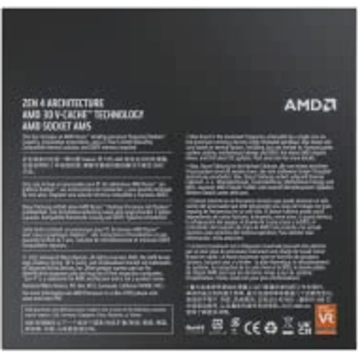 AMD Ryzen 7 7800X3D Prozessor mit 3D V-Cache-Technologie, 8 Kerne/16 verzerrte Threads, Zen 4-Architektur 104 M Cache, 120 W TDP, bis zu 5,0 GHz Boost-Frequenz, AMD 5, DDR5 & PCIe 5.0 – Bild 4